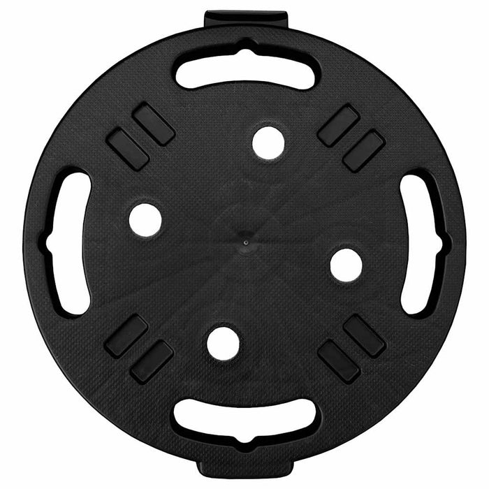Cărucior pentru plante cu roți, diametru 30 cm, negru, 170 kg - WALTI WALTI