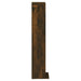 Dulap CD-uri, stejar fumuriu, 21x20x88 cm, lemn prelucrat - WALTI WALTI