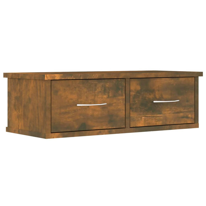 Dulap de perete, stejar fumuriu, 60x26x18,5 cm lemn prelucrat - WALTI WALTI