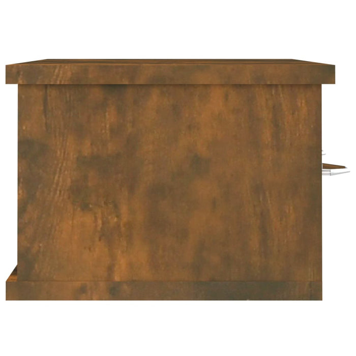 Dulap de perete, stejar fumuriu, 60x26x18,5 cm lemn prelucrat - WALTI WALTI