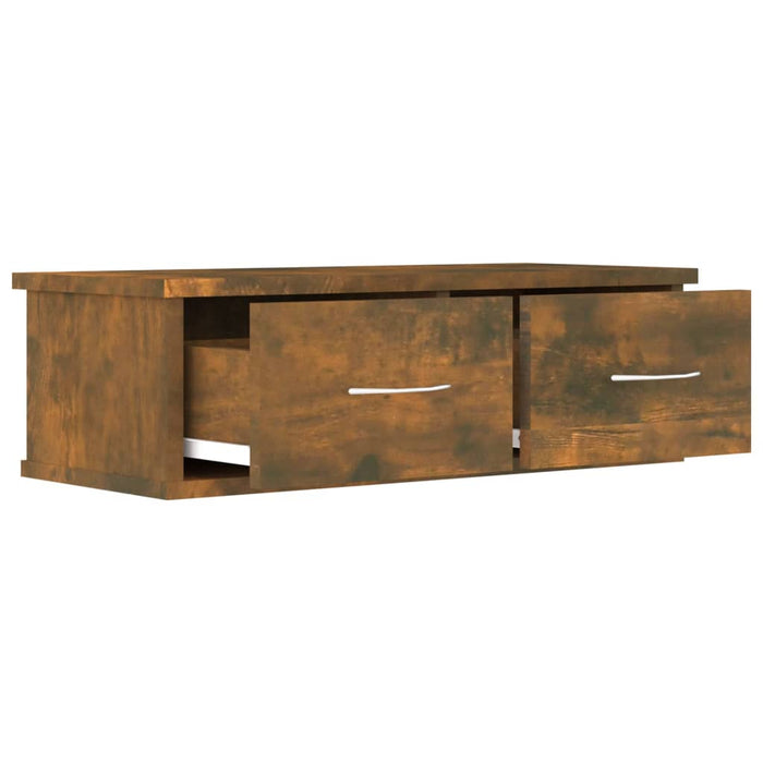 Dulap de perete, stejar fumuriu, 60x26x18,5 cm lemn prelucrat - WALTI WALTI