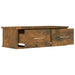 Dulap de perete, stejar fumuriu, 60x26x18,5 cm lemn prelucrat - WALTI WALTI