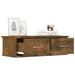 Dulap de perete, stejar fumuriu, 60x26x18,5 cm lemn prelucrat - WALTI WALTI