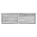 Dulap de perete, sonoma gri, 60x26x18,5 cm, lemn prelucrat - WALTI WALTI