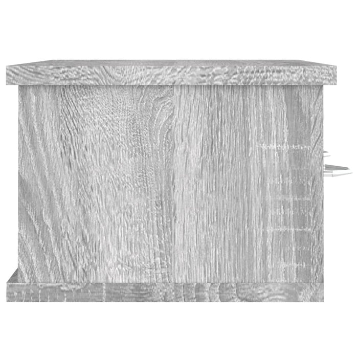 Dulap de perete, sonoma gri, 60x26x18,5 cm, lemn prelucrat - WALTI WALTI