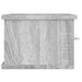 Dulap de perete, sonoma gri, 60x26x18,5 cm, lemn prelucrat - WALTI WALTI