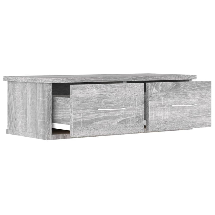 Dulap de perete, sonoma gri, 60x26x18,5 cm, lemn prelucrat - WALTI WALTI