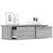 Dulap de perete, sonoma gri, 60x26x18,5 cm, lemn prelucrat - WALTI WALTI