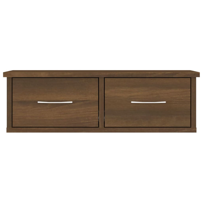 Dulap de perete, stejar maro, 60x26x18,5 cm, lemn prelucrat - WALTI WALTI