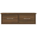 Dulap de perete, stejar maro, 60x26x18,5 cm, lemn prelucrat - WALTI WALTI