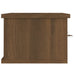 Dulap de perete, stejar maro, 60x26x18,5 cm, lemn prelucrat - WALTI WALTI