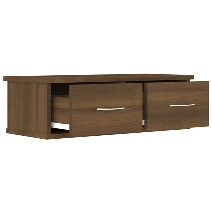 Dulap de perete, stejar maro, 60x26x18,5 cm, lemn prelucrat - WALTI WALTI