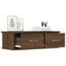 Dulap de perete, stejar maro, 60x26x18,5 cm, lemn prelucrat - WALTI WALTI