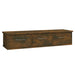 Dulap de perete stejar fumuriu 88x26x18,5 cm lemn prelucrat - WALTI WALTI