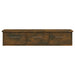 Dulap de perete stejar fumuriu 88x26x18,5 cm lemn prelucrat - WALTI WALTI