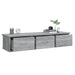 Dulap de perete, gri sonoma, 88x26x18,5 cm, lemn prelucrat - WALTI WALTI