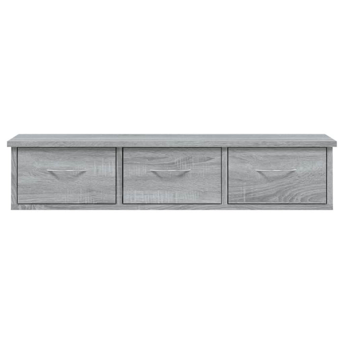 Dulap de perete, gri sonoma, 88x26x18,5 cm, lemn prelucrat - WALTI WALTI