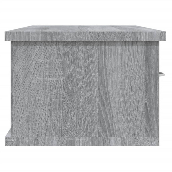 Dulap de perete, gri sonoma, 88x26x18,5 cm, lemn prelucrat - WALTI WALTI