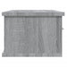 Dulap de perete, gri sonoma, 88x26x18,5 cm, lemn prelucrat - WALTI WALTI