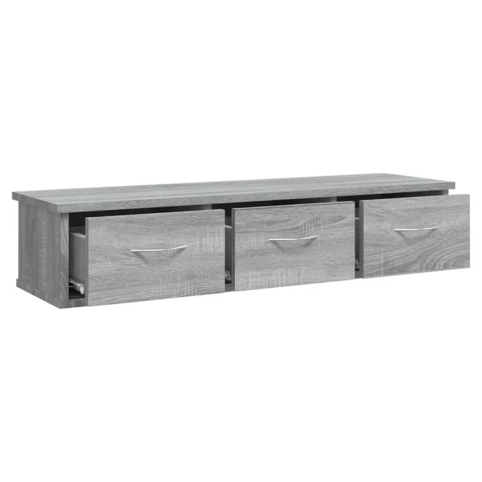 Dulap de perete, gri sonoma, 88x26x18,5 cm, lemn prelucrat - WALTI WALTI