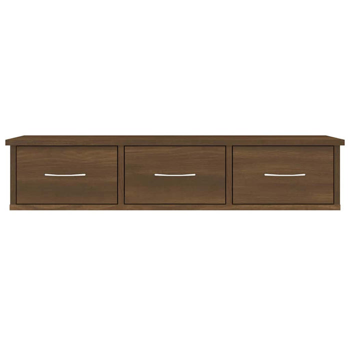 Dulap de perete, stejar maro, 88x26x18,5 cm, lemn prelucrat WALTI