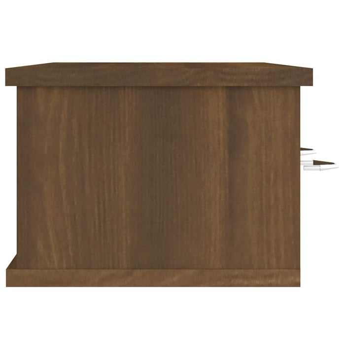 Dulap de perete, stejar maro, 88x26x18,5 cm, lemn prelucrat WALTI