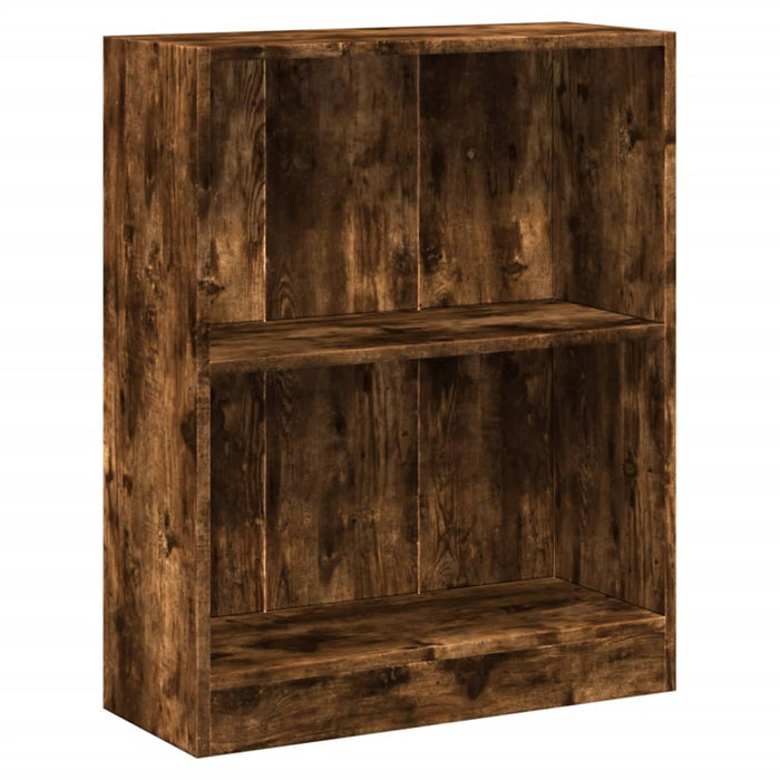 Bibliotecă, stejar fumuriu, 60x24x76 cm, lemn prelucrat - WALTI WALTI