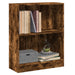 Bibliotecă, stejar fumuriu, 60x24x76 cm, lemn prelucrat - WALTI WALTI