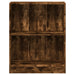 Bibliotecă, stejar fumuriu, 60x24x76 cm, lemn prelucrat - WALTI WALTI