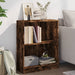 Bibliotecă, stejar fumuriu, 60x24x76 cm, lemn prelucrat - WALTI WALTI
