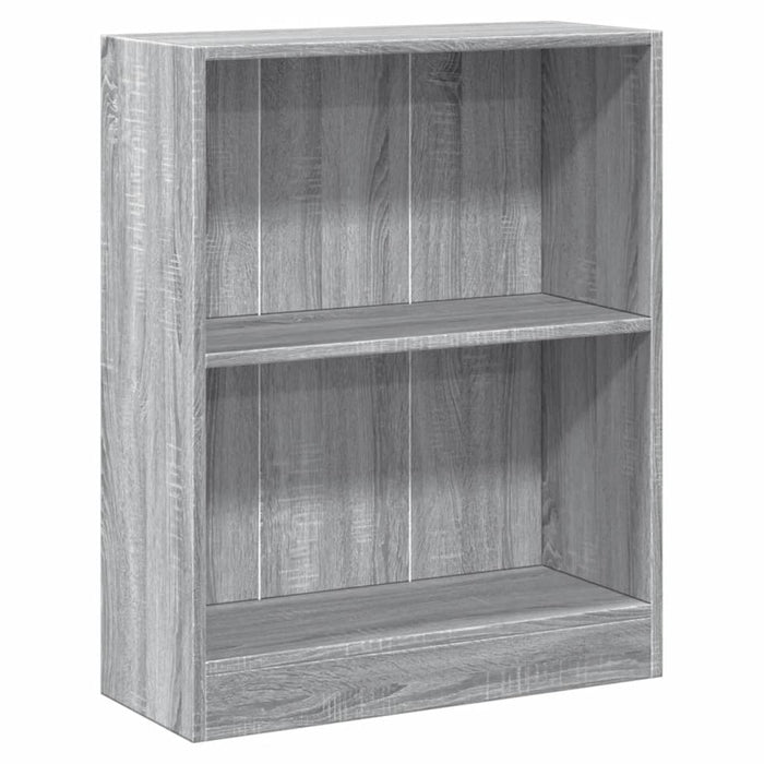 Bibliotecă, gri sonoma, 60x24x76 cm, lemn prelucrat - WALTI WALTI