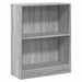 Bibliotecă, gri sonoma, 60x24x76 cm, lemn prelucrat - WALTI WALTI