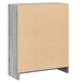 Bibliotecă, gri sonoma, 60x24x76 cm, lemn prelucrat - WALTI WALTI