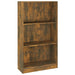 Bibliotecă, stejar fumuriu, 60x24x109 cm, lemn prelucrat - WALTI WALTI