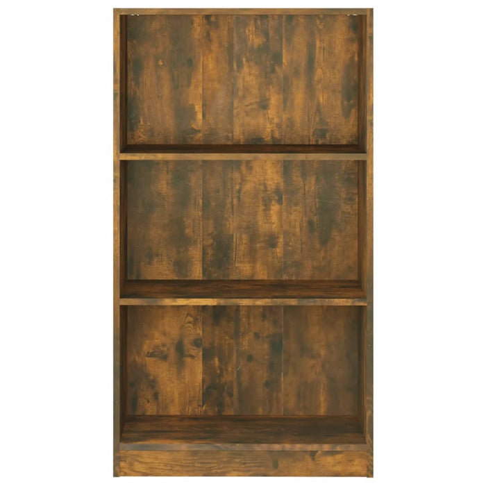 Bibliotecă, stejar fumuriu, 60x24x109 cm, lemn prelucrat - WALTI WALTI