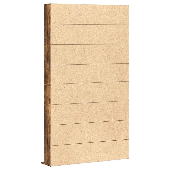 Dulap CD-uri, stejar fumuriu, 102x23x177,5 cm, lemn prelucrat WALTI