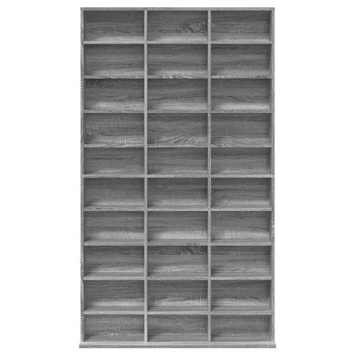 Dulap CD-uri, sonoma gri, 102x23x177,5 cm, lemn prelucrat WALTI