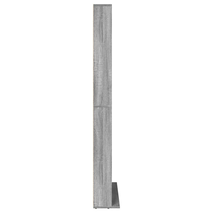 Dulap CD-uri, sonoma gri, 102x23x177,5 cm, lemn prelucrat WALTI