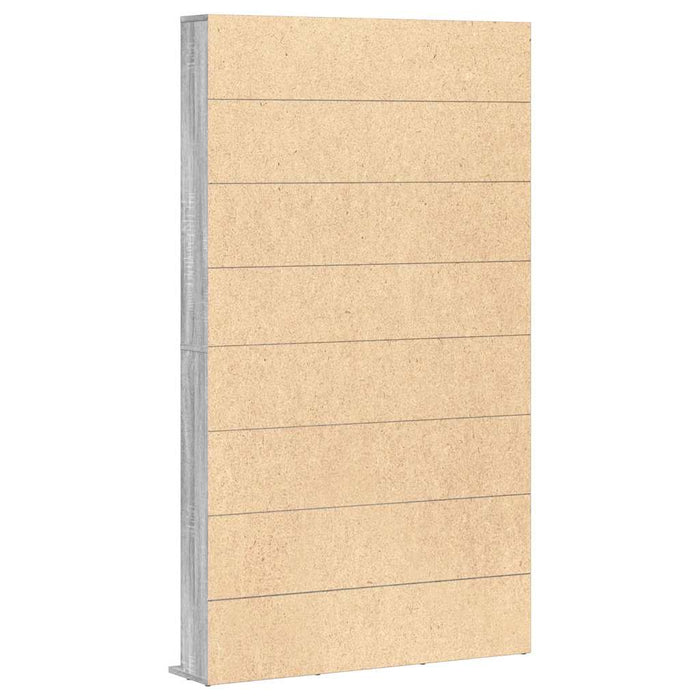Dulap CD-uri, sonoma gri, 102x23x177,5 cm, lemn prelucrat WALTI