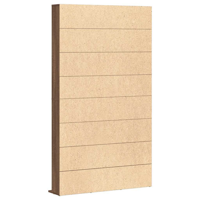 Dulap CD-uri, stejar maro, 102x23x177,5 cm, lemn prelucrat WALTI
