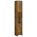 Dulap de baie, stejar fumuriu, 30x30x183,5 cm, lemn prelucrat - WALTI WALTI
