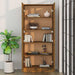 Bibliotecă, stejar fumuriu, 82,5x30,5x185,5 cm, lemn prelucrat - WALTI WALTI