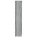 Dulap vitrină, gri sonoma, 82,5x30,5x150 cm, lemn prelucrat - WALTI WALTI