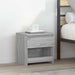 Noptiere, 2 buc., Sonoma gri, 40x30x39 cm, lemn prelucrat - WALTI WALTI