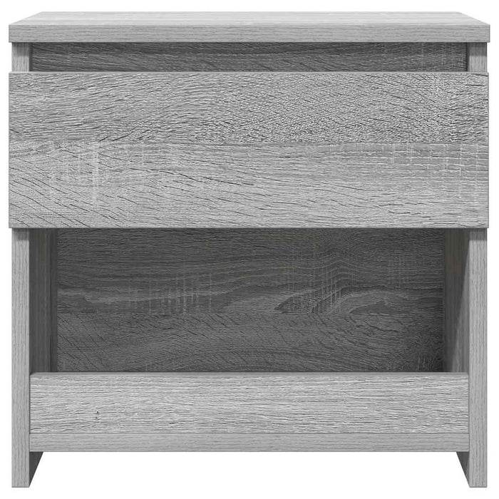 Noptiere, 2 buc., Sonoma gri, 40x30x39 cm, lemn prelucrat - WALTI WALTI