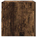 Comode TV montaj pe perete 2 buc. stejar fumuriu 30,5x30x30 cm - WALTI WALTI