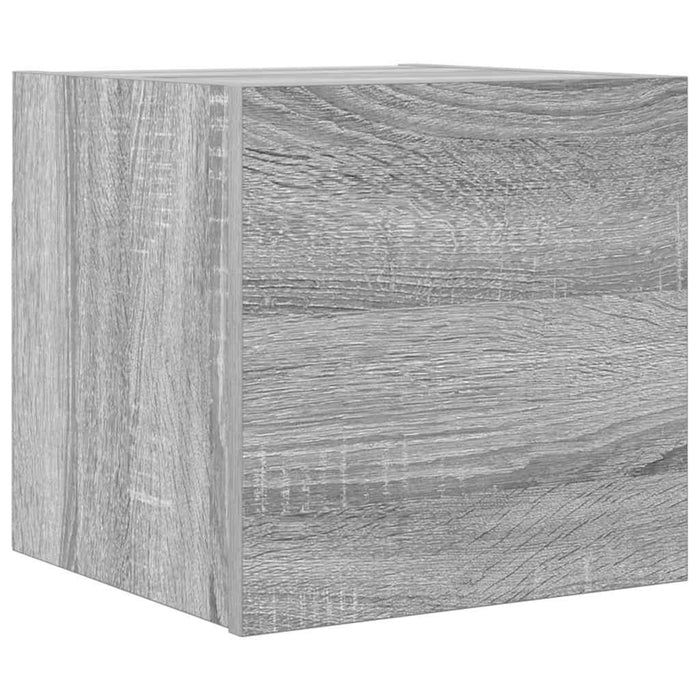 Dulapuri TV montaj pe perete, sonoma gri, 30,5x30x30 cm - WALTI WALTI