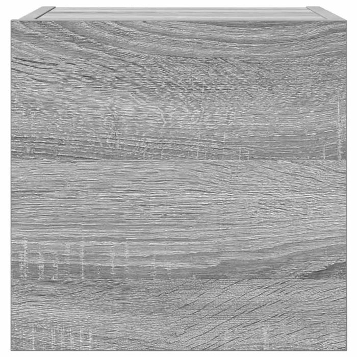 Dulap TV montaj pe perete, 2 buc., sonoma gri, 30,5x30x30 cm WALTI