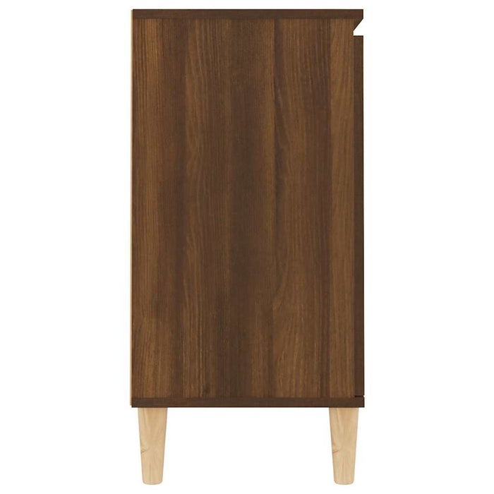 Servantă, stejar maro, 101x35x70 cm, lemn prelucrat WALTI