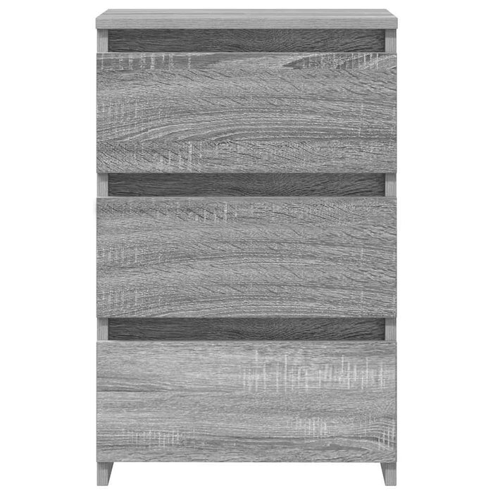 Noptiere, 2 buc., gri sonoma, 40x35x62,5 cm, lemn prelucrat - WALTI WALTI